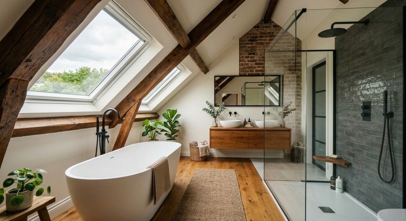 Attic Bathroom Remodeling in Hamilton County, IN