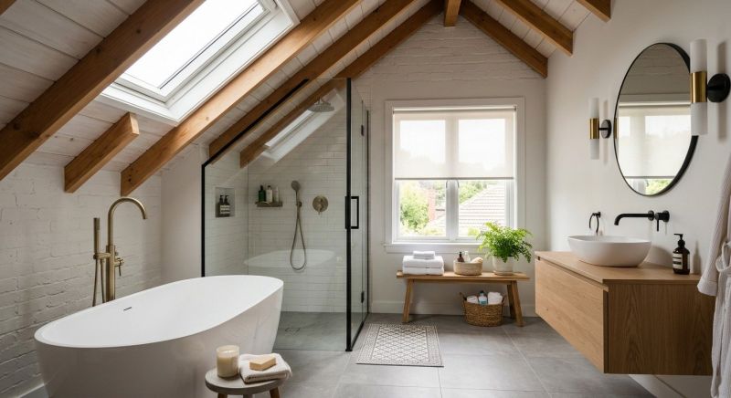 Attic Bathroom Remodeling in Hamilton County, IN