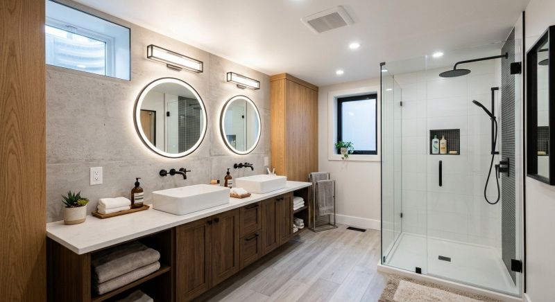 Basement Bathroom Remodeling in Hamilton County, IN