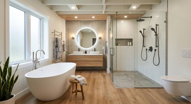 Basement Bathroom Remodeling in Hamilton County, IN