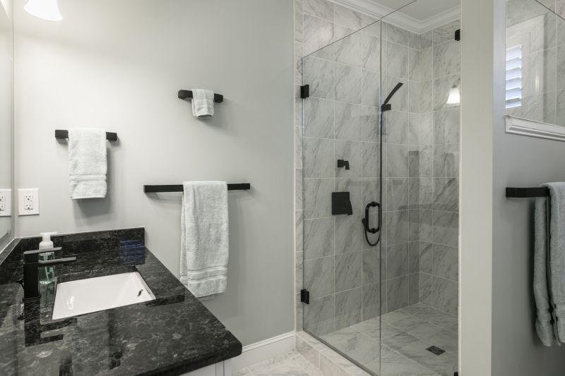 Granite Shower Installation in Hamilton County, IN