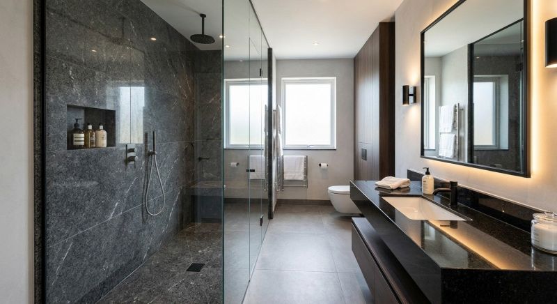Granite Shower Installation in Hamilton County, IN