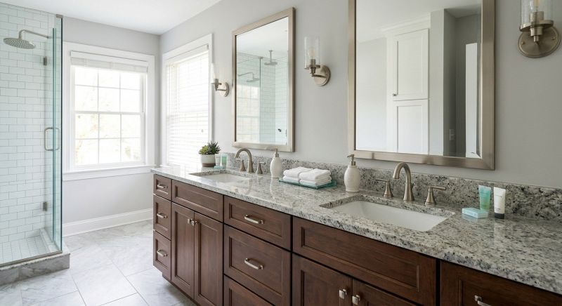 Granite Shower Installation in Hamilton County, IN