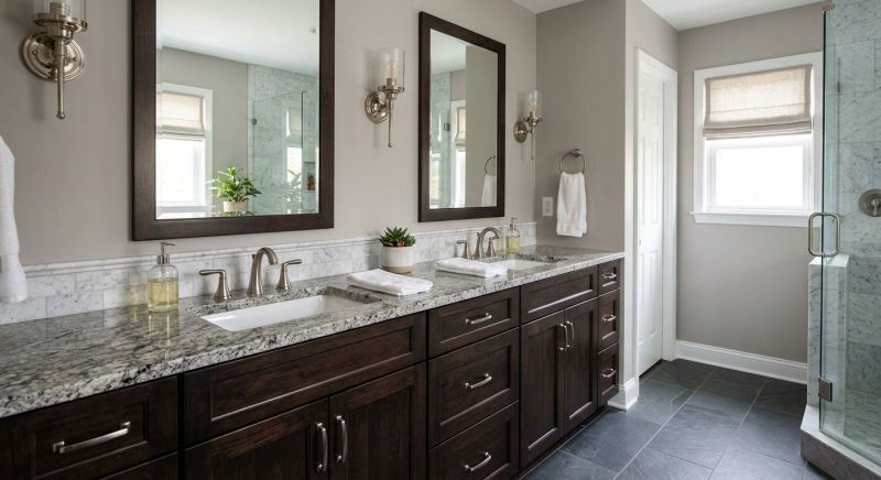 Granite Shower Installation in Hamilton County, IN