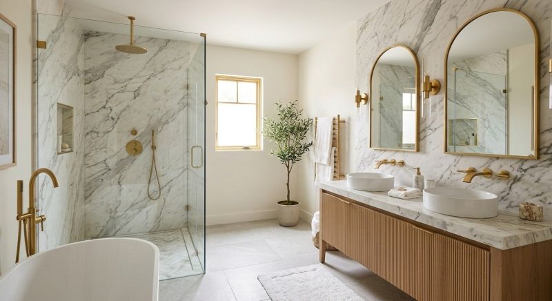 Luxury Bathroom Installation in Hamilton County, IN