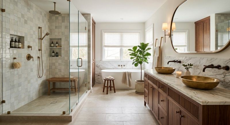 Luxury Bathroom Installation in Hamilton County, IN