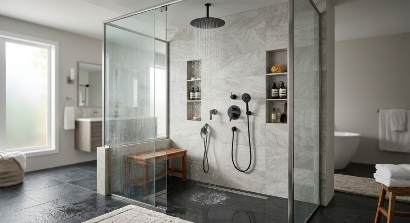 Shower Renovation in Hamilton County, IN